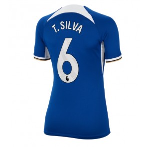 Chelsea Thiago Silva #6 Hemmatröja Kvinnor 2023-24 Kortärmad